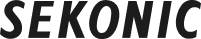 Sekonic black wordmark logo on a white background