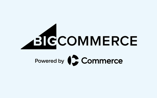 BigCommerce logo on a white background